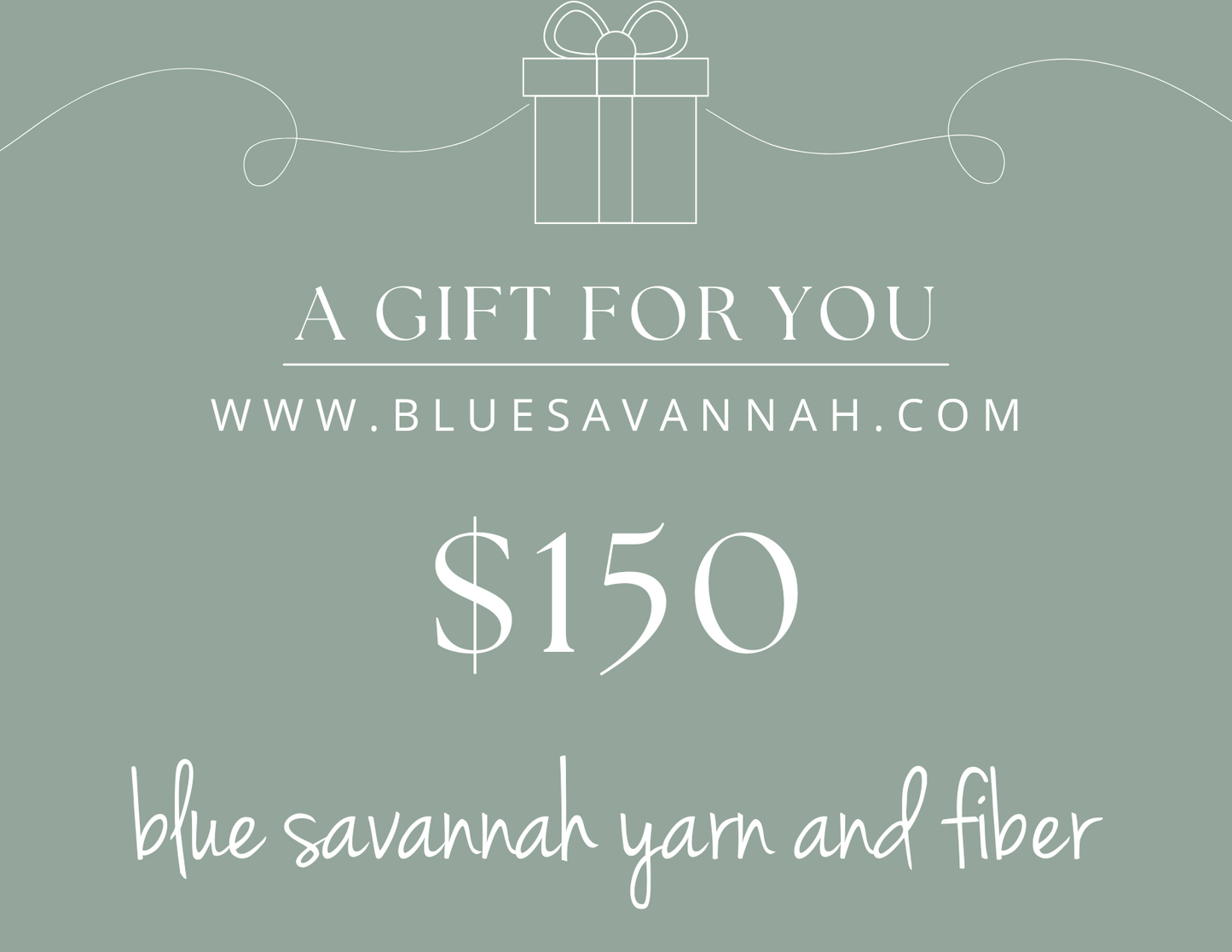 Blue Savannah Gift Card