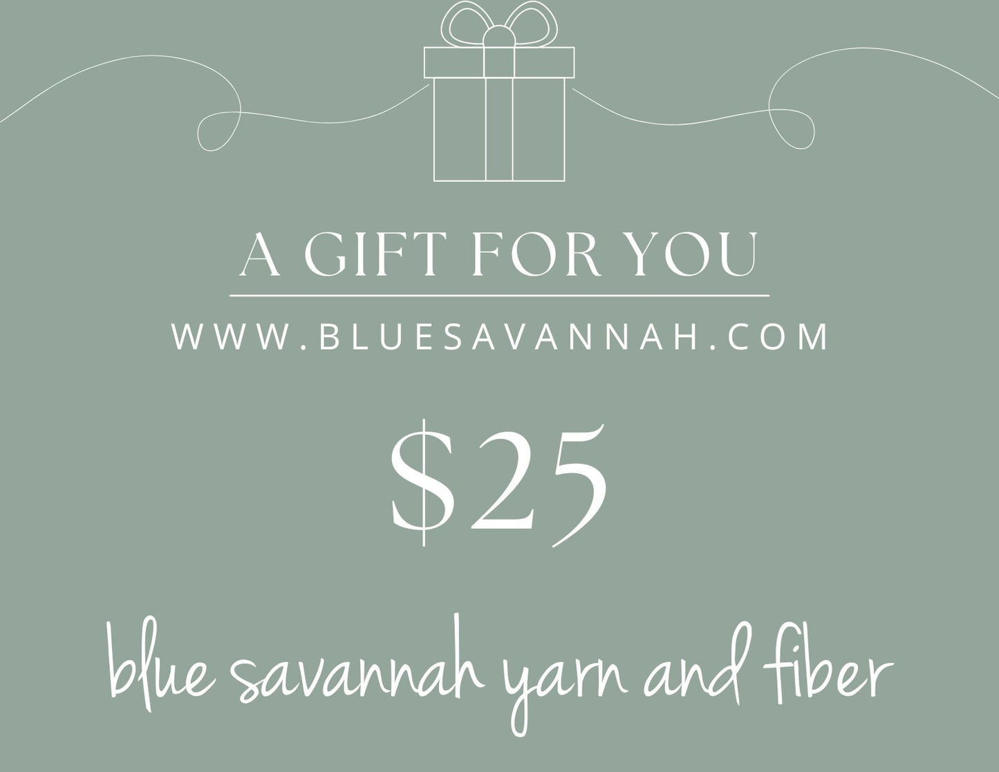 Blue Savannah Gift Card