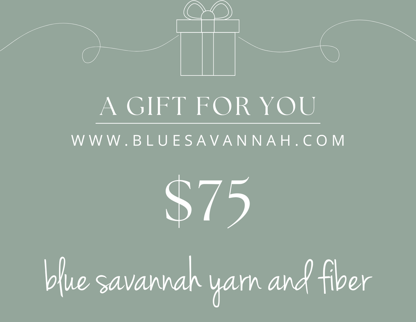 Blue Savannah Gift Card