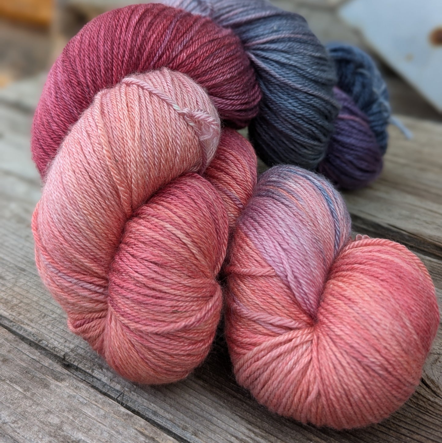 Hydrangeas - Merino Silk DK Weight Yarn