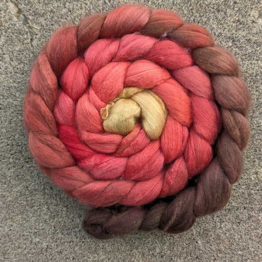 Flicker - 70/30 Haunui Mulberry Combed Top