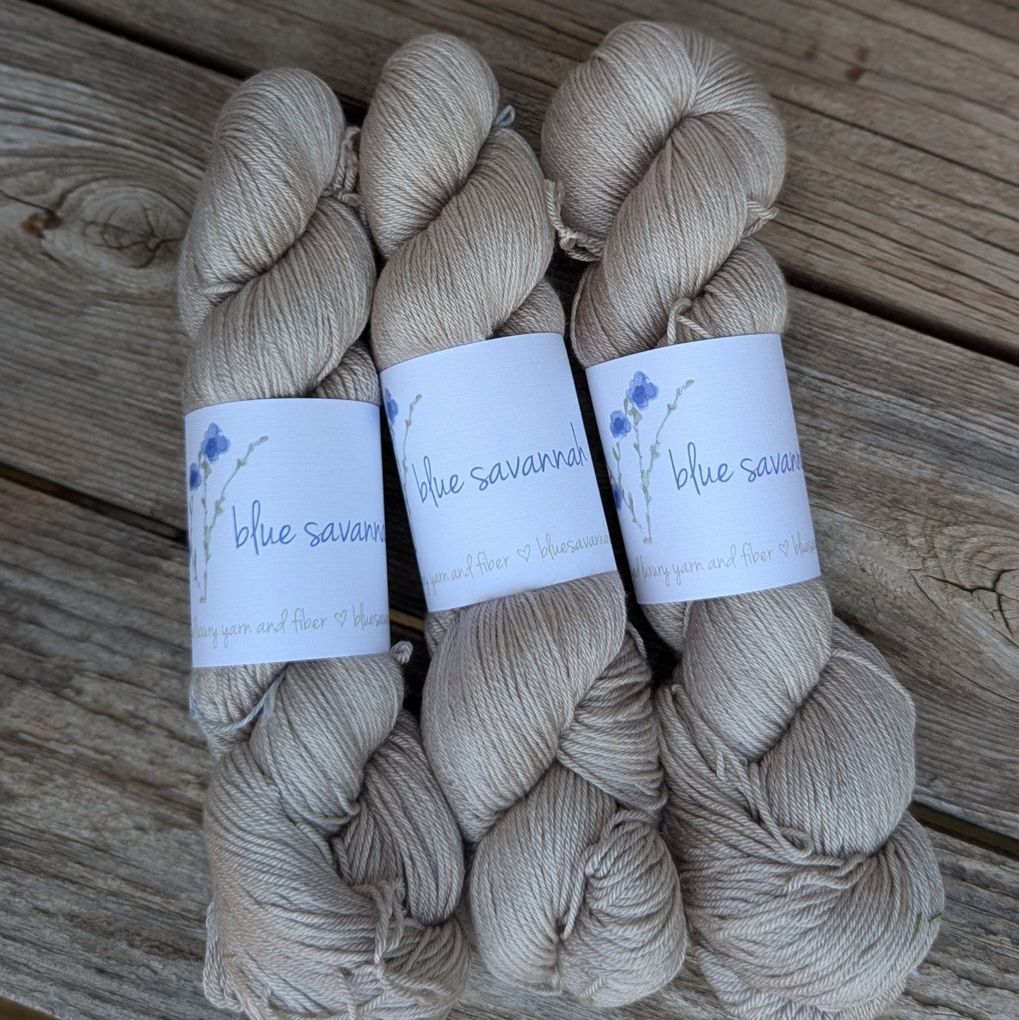 Antler Arch - Merino Silk Fingering Weight Yarn - BlueSavannah