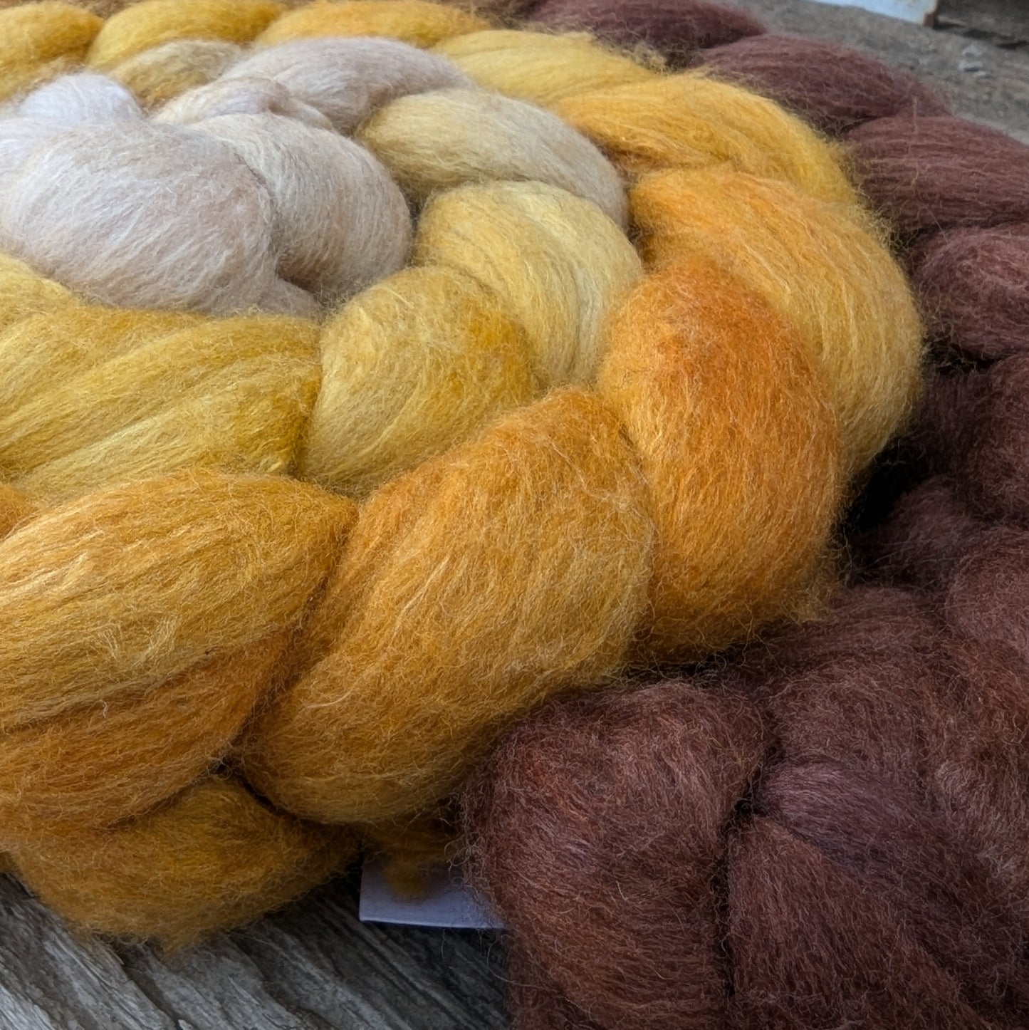 Byzantine Coins - 70/30 Haunui Mulberry Combed Top