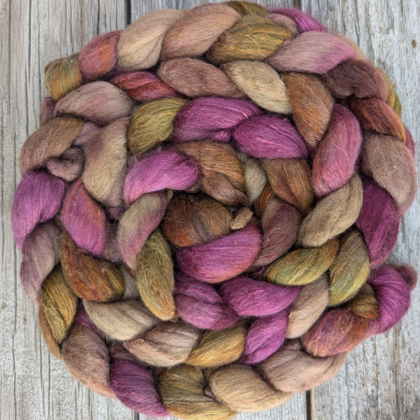 Oktoberfest - 70/30 Haunui Mulberry Combed Top