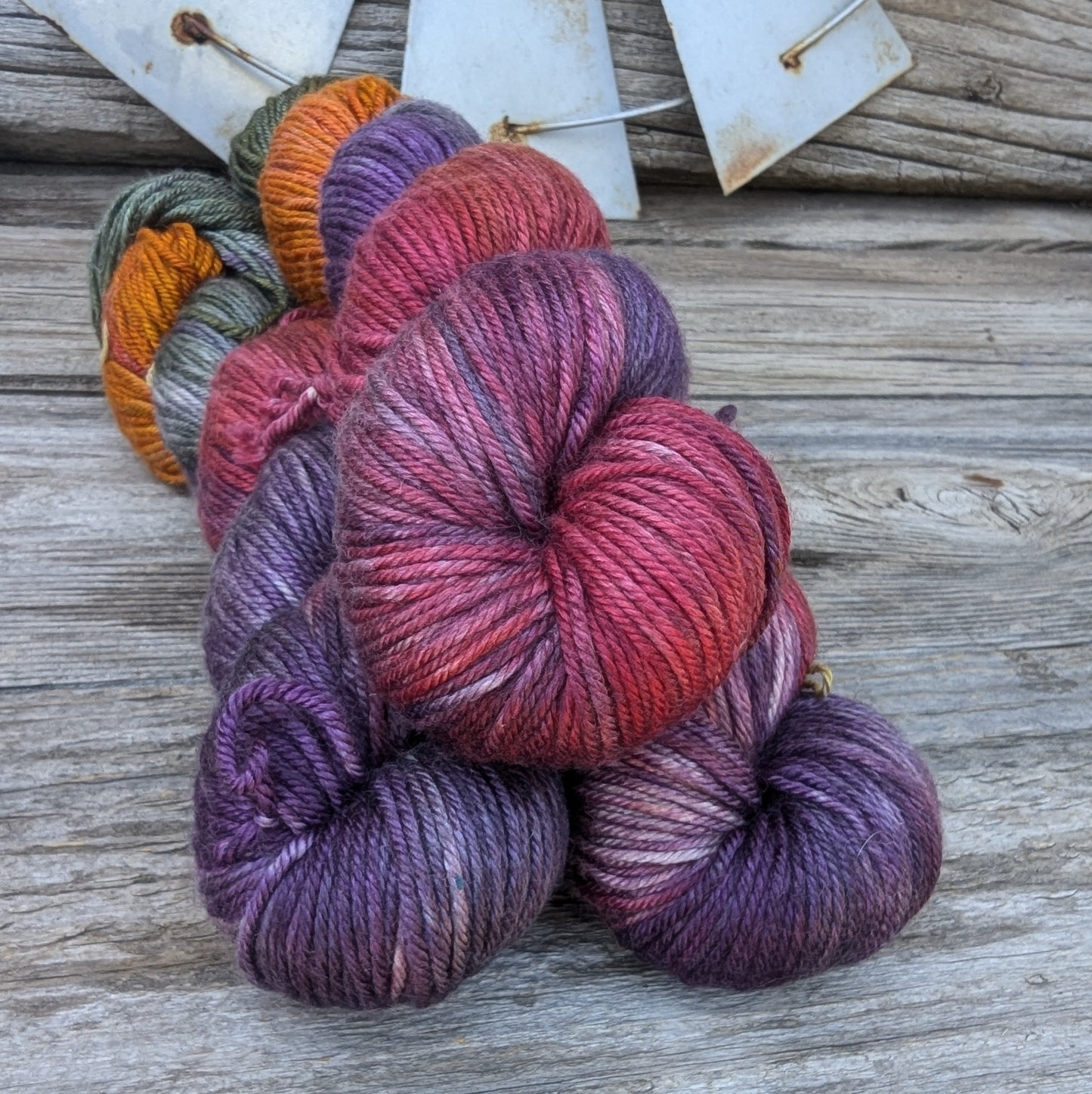 Papa's Heart - Merino Silk DK Weight Yarn