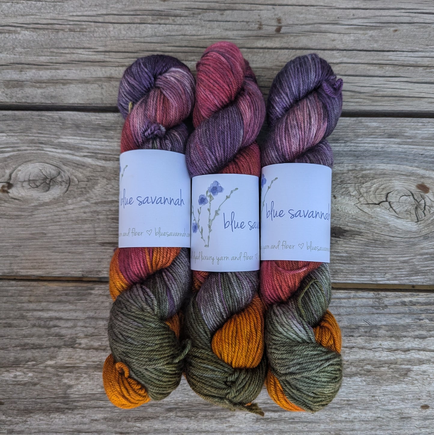 Papa's Heart - Merino Silk DK Weight Yarn
