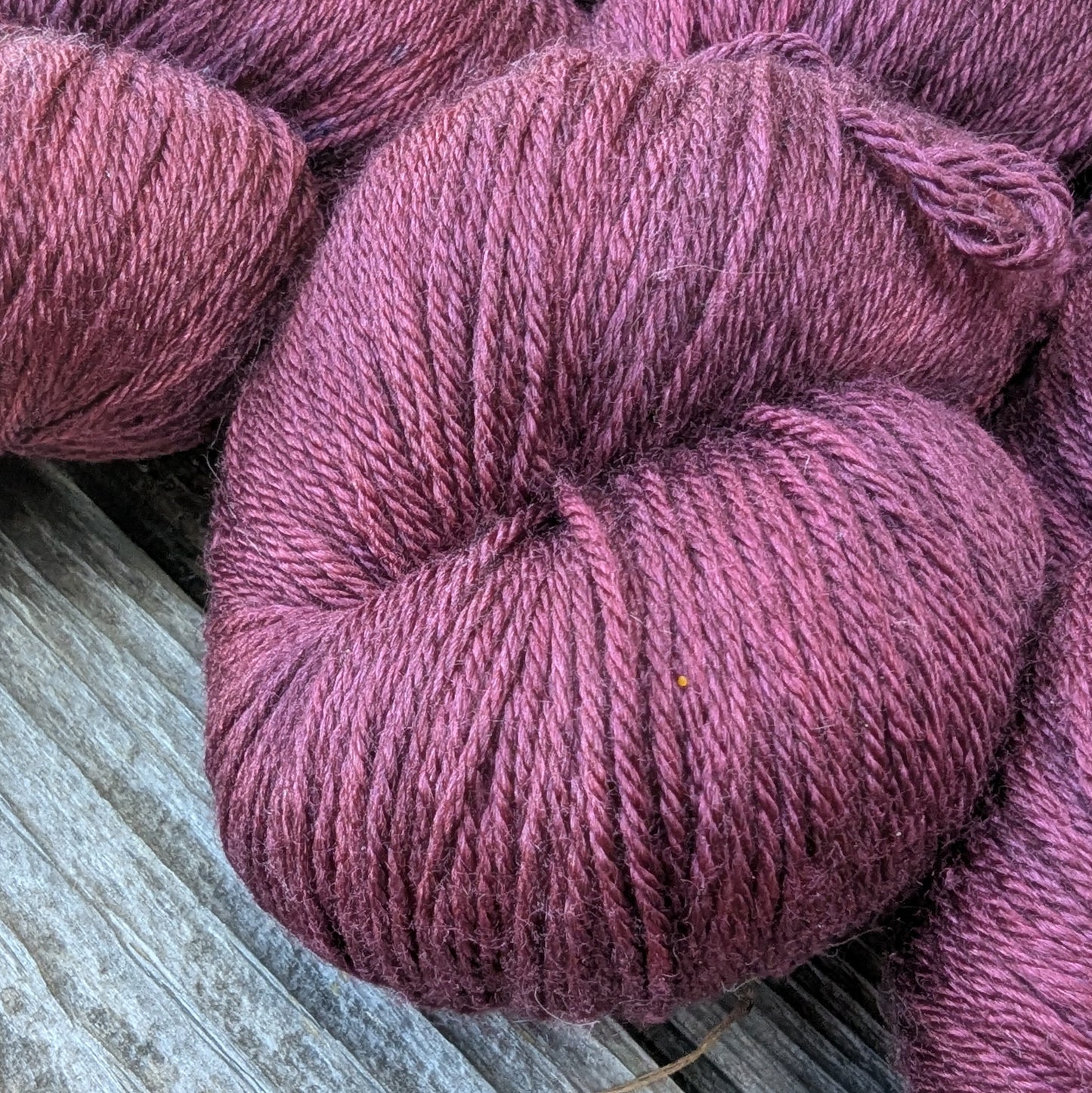 Limited Edition (Wine) - Merino Silk Fingering Weight Yarn