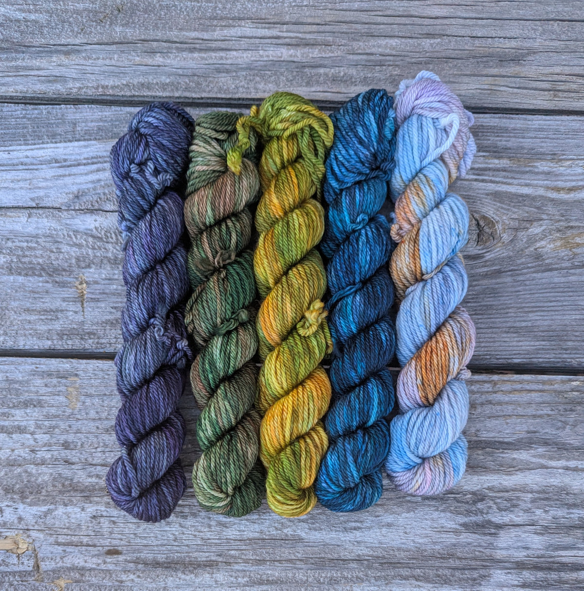 This Land is Your Land - Merino Cashmere Nylon DK Weight Gradient Set