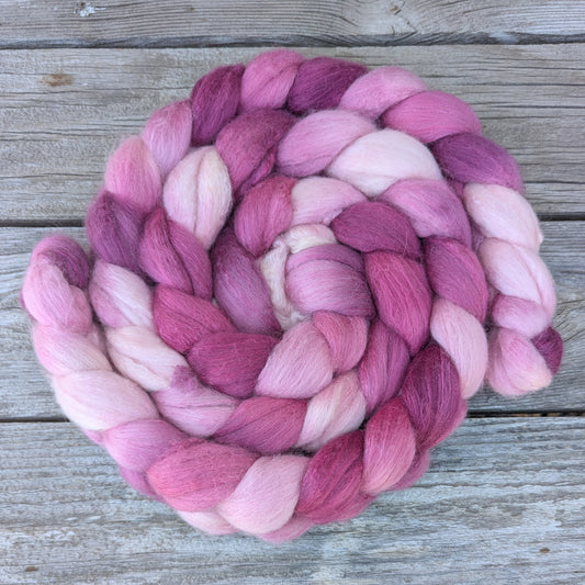 La Vie en Rose - Falkland Merino Mulberry Combed Top