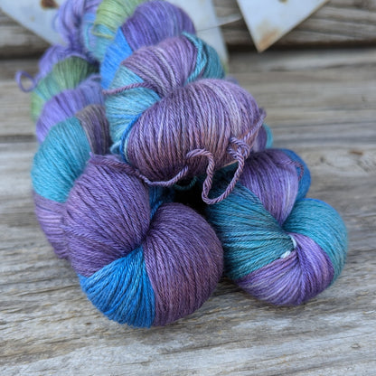 Waterlillies - Merino Silk Fingering Weight Yarn