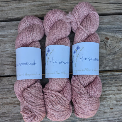 Cameron Rose - Merino Silk Bulky Weight Yarn