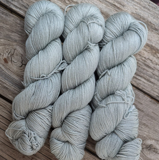 Cameron Sage - Merino Silk Fingering Weight Yarn - BlueSavannah