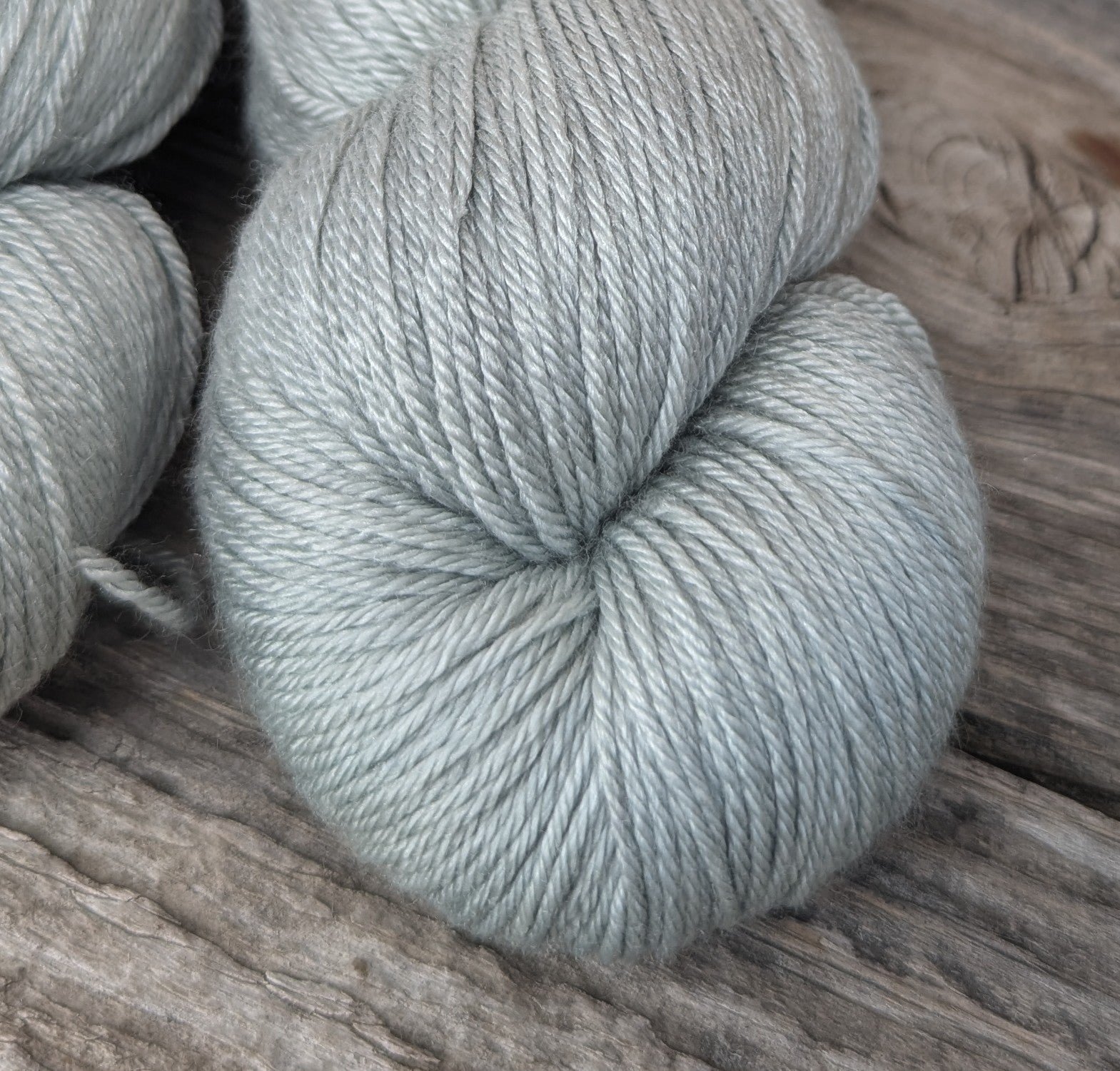 Cameron Sage - Merino Silk Fingering Weight Yarn - BlueSavannah