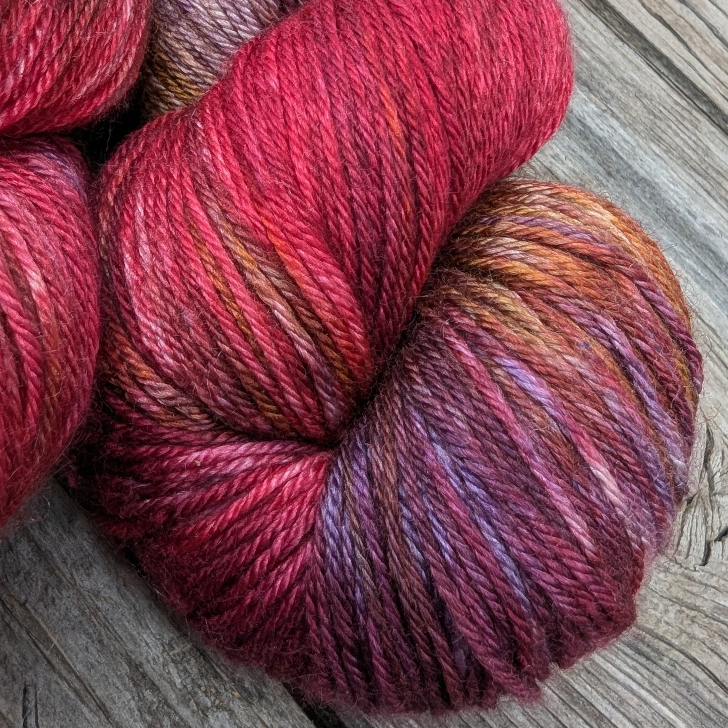 Fall, Leaves - Merino Silk DK Weight Yarn