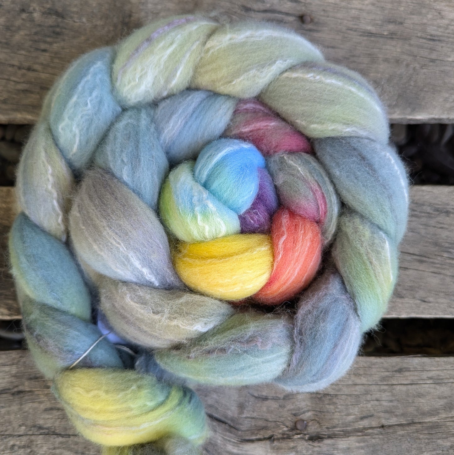 Forlorn Unicorn - Targhee Bamboo Silk Combed Top