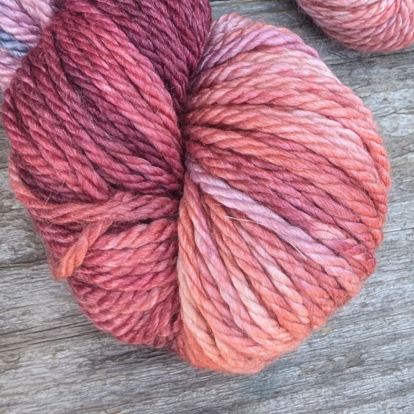 Current Mood: Hydrangeas - Merino Silk Bulky Weight Yarn