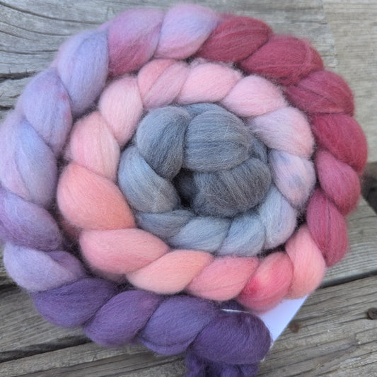 Current Mood: Hydrangeas - Polwarth Mulberry Combed Top