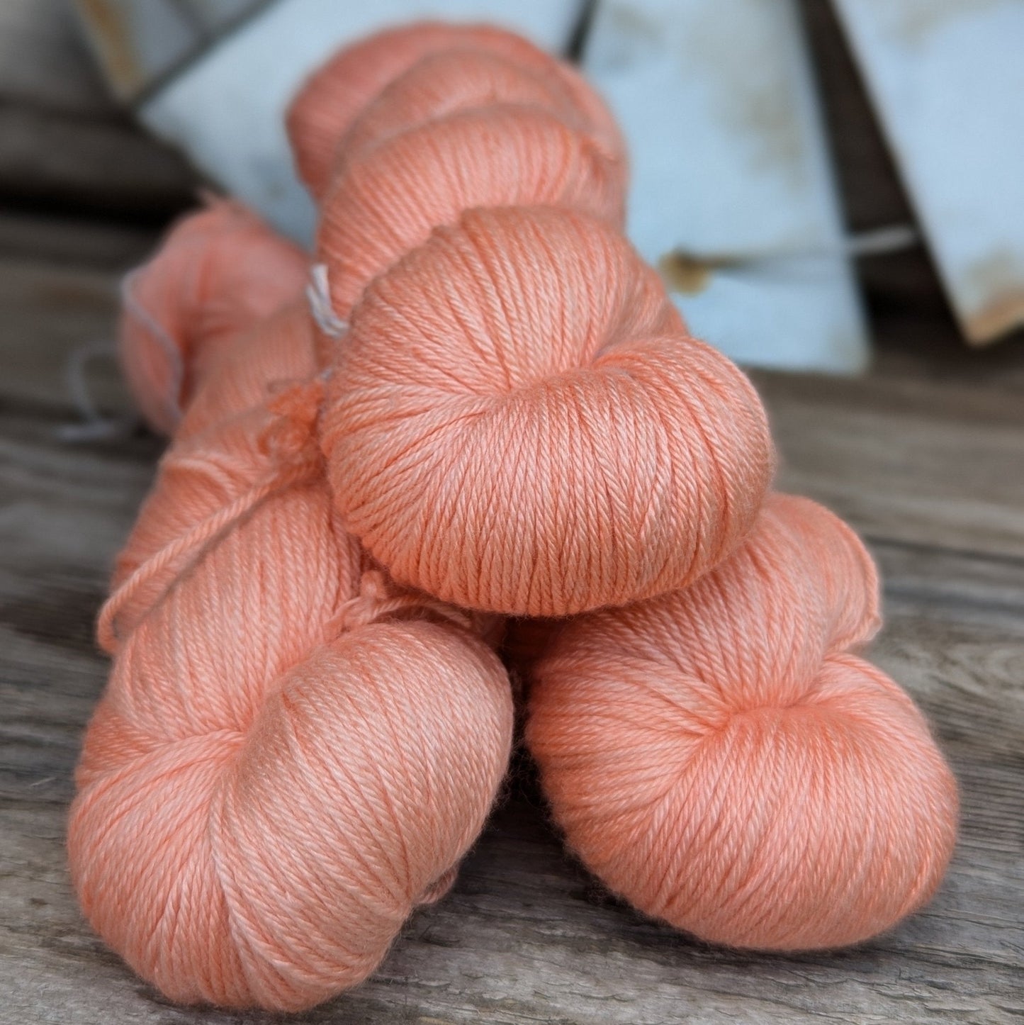 Kokanee - Merino Silk Fingering Weight Yarn - BlueSavannah