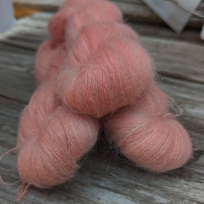 Peach Fuzz - Kidsilk Lace Weight Yarn