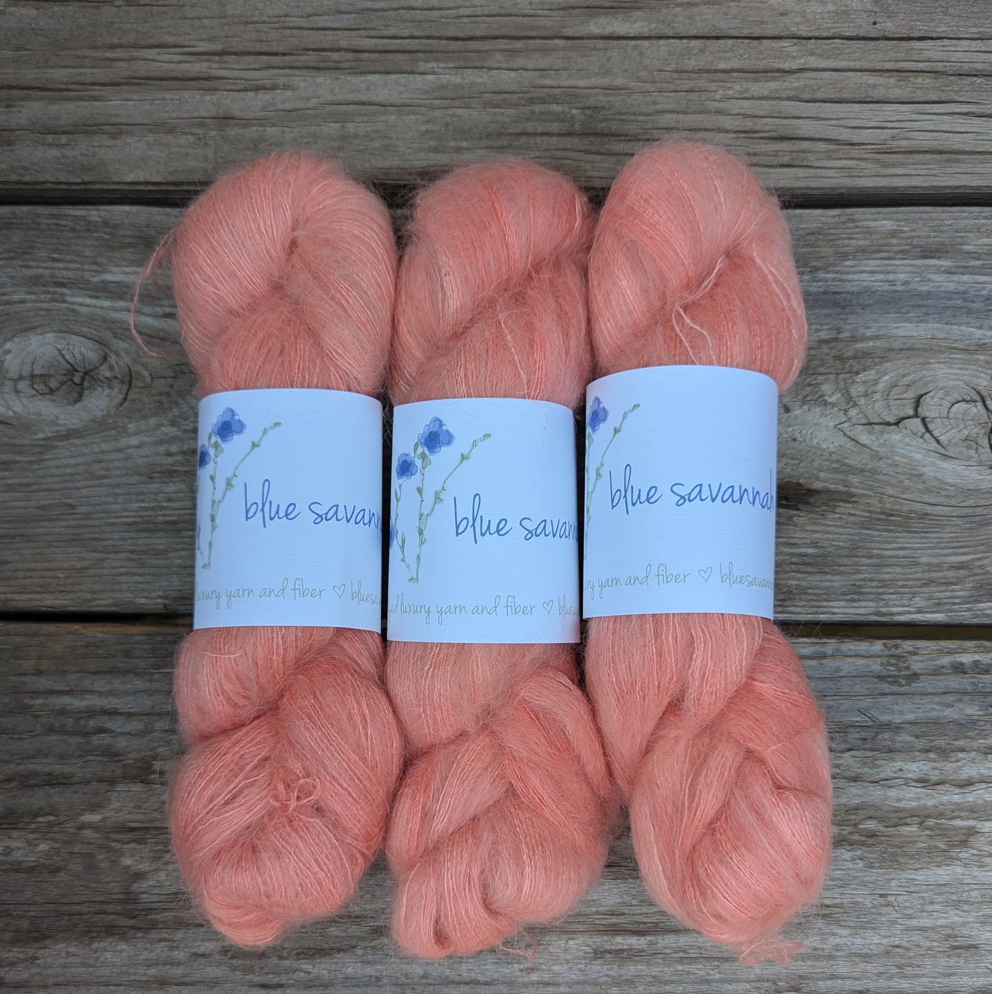 Peach Fuzz - Kidsilk Lace Weight Yarn