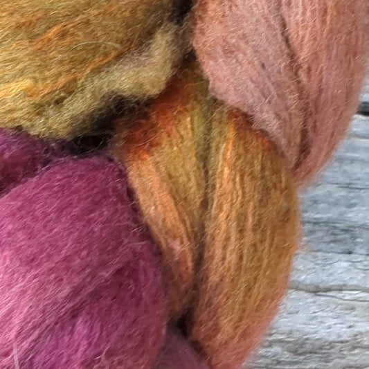 Oktoberfest - Polwarth Mulberry Combed Top