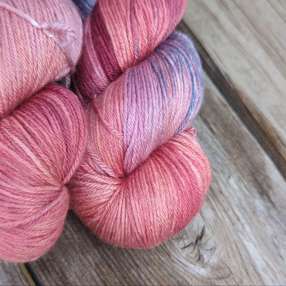 Current Mood: Hydrangeas - Merino Silk Fingering Weight Yarn