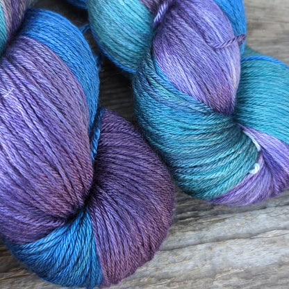 Waterlillies - Merino Silk Fingering Weight Yarn