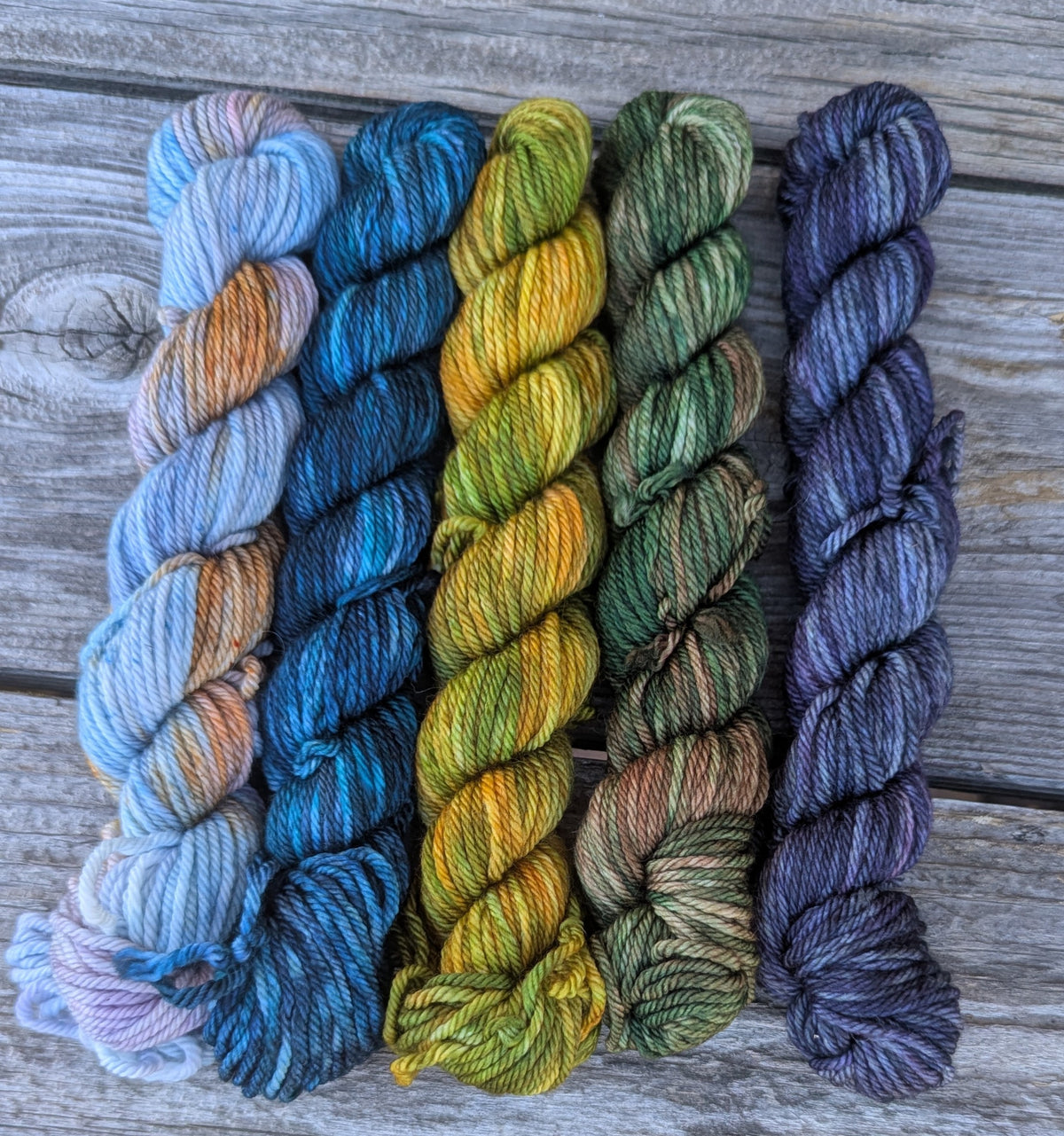 This Land is Your Land - Merino Cashmere Nylon DK Weight Gradient Set