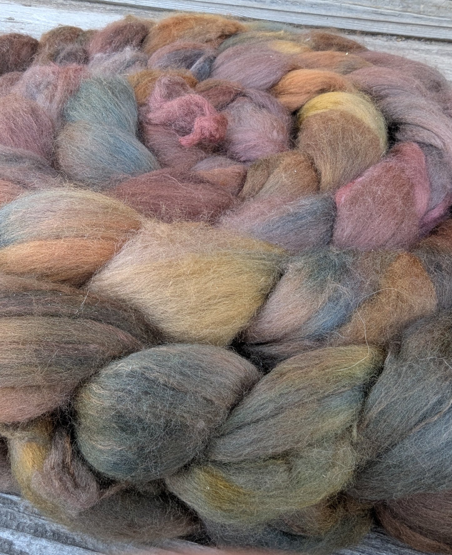Strong at the Broken Places - 70/30 Haunui Mulberry Combed Top