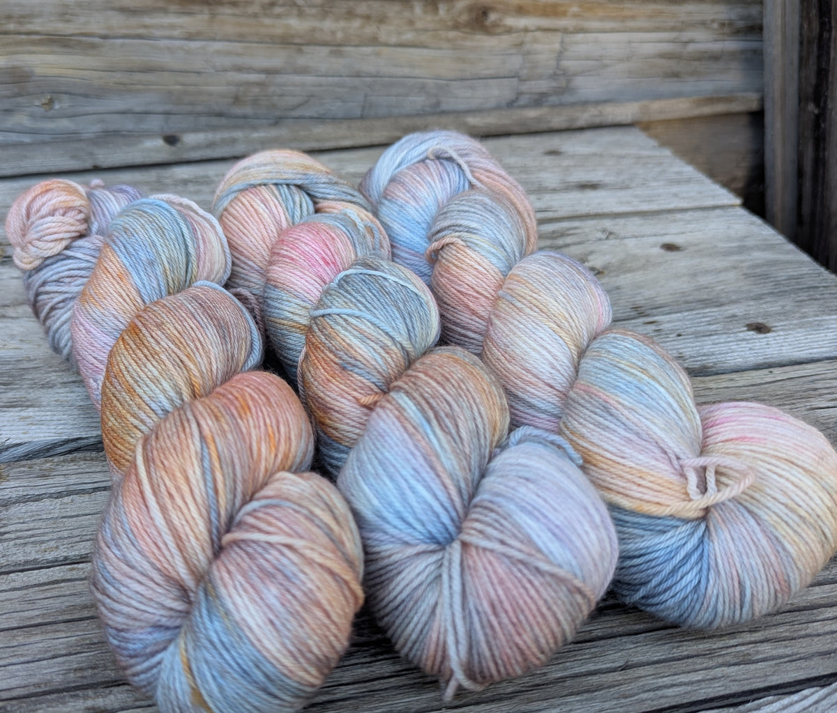 Endless Skyway - Merino Cashmere Nylon Fingering Weight