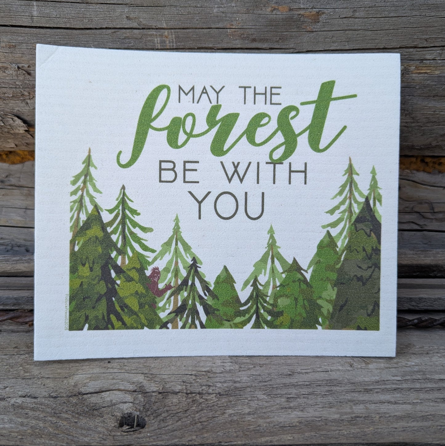 Swedish Dish Cloths - May the Forest Be With You