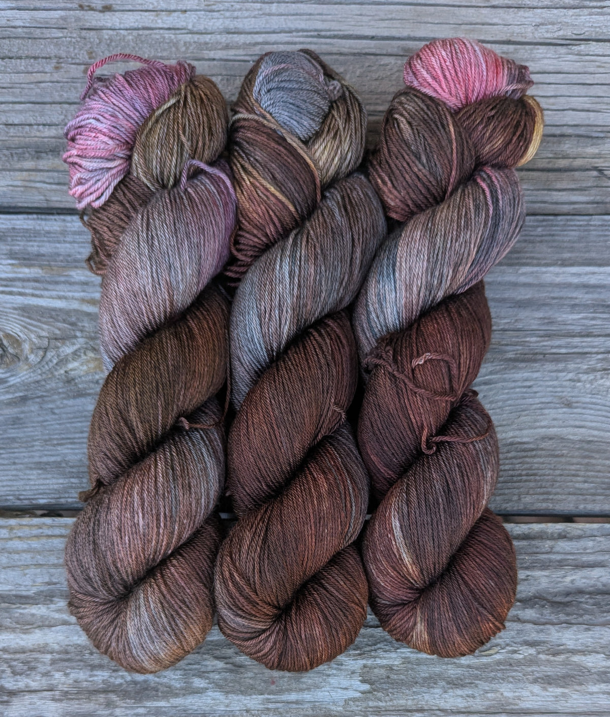Strong at the Broken Places - Merino Silk Fingering Weight Yarn