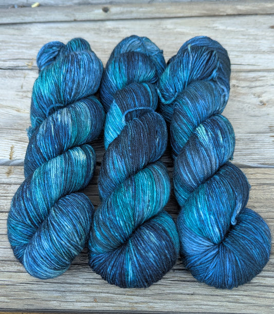 Gulf Stream Waters - Merino Cashmere Nylon Fingering Weight