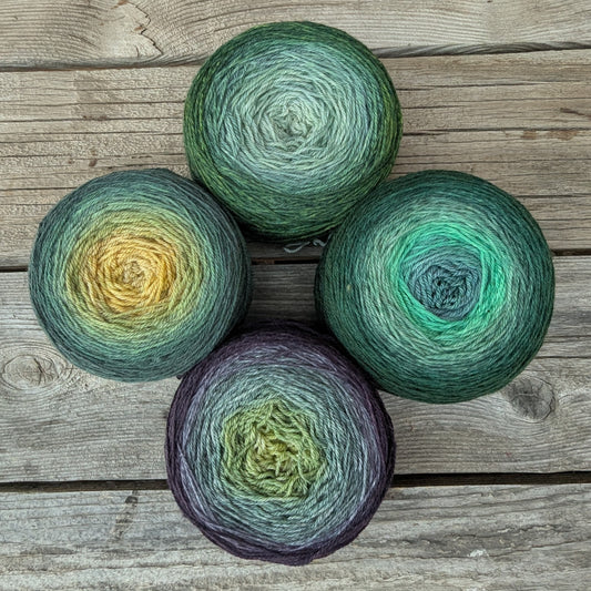 Matcha Birthday Cake - 700 Yard MCN Gradient