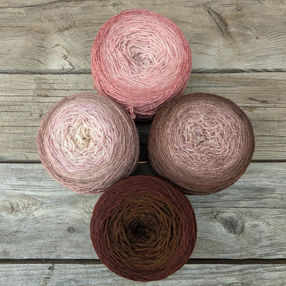Chiffon Birthday Cake - 700 Yard MCN Gradient