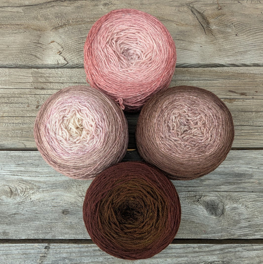 Chiffon Birthday Cake - 700 Yard MCN Gradient
