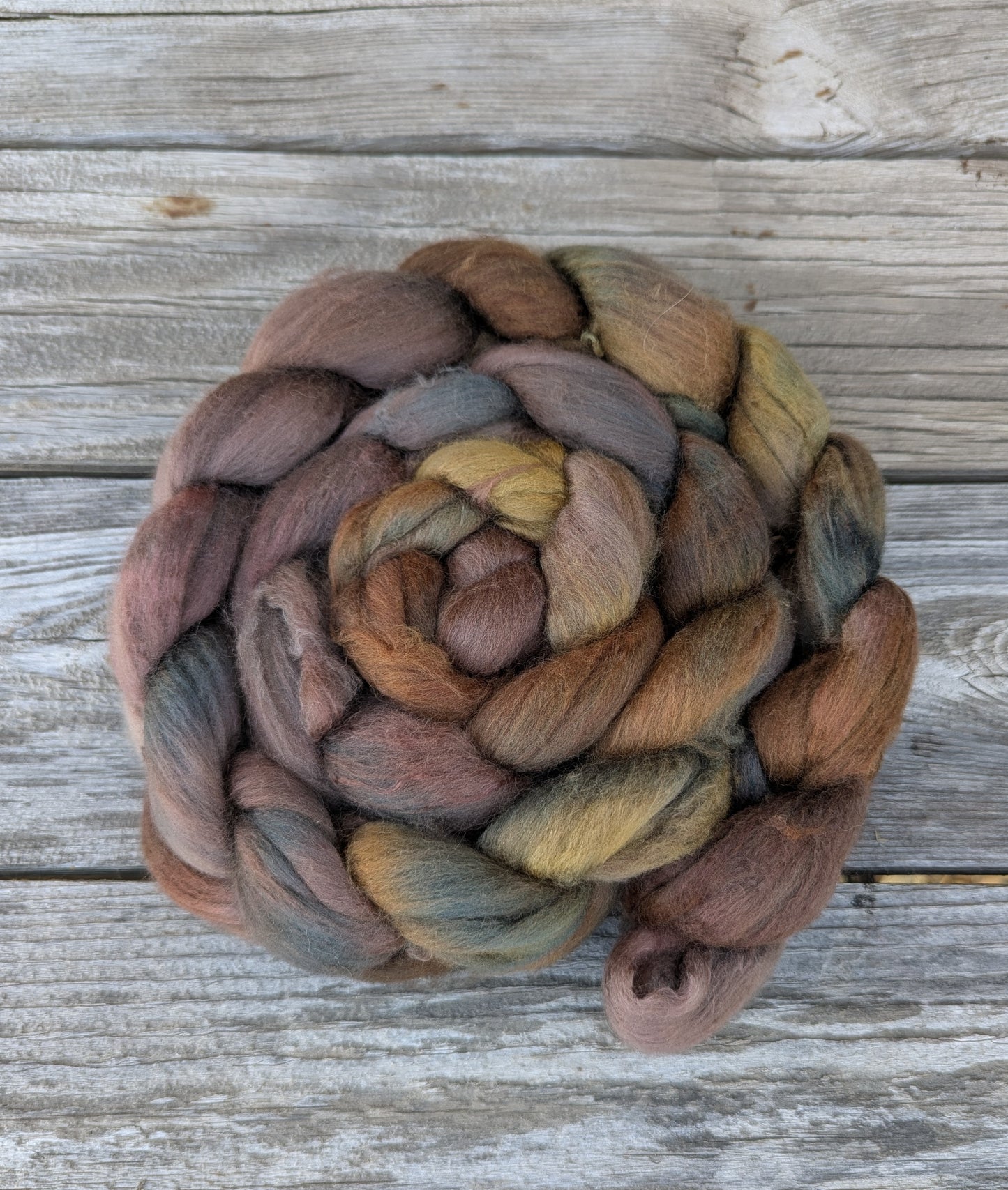 Strong at the Broken Places - 70/30 Haunui Mulberry Combed Top