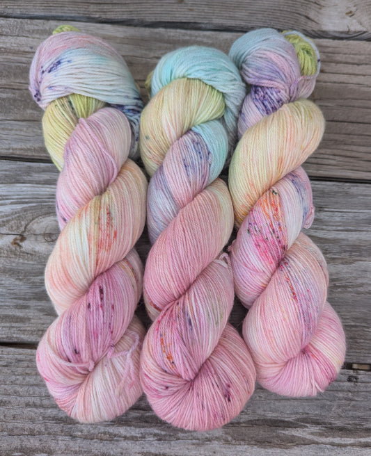 LYS Day Colorway - Merino Cashmere Nylon Fingering Weight
