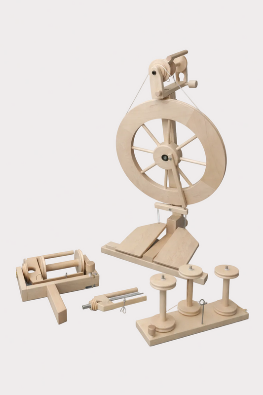 Lendrum Spinning Wheel - Maple DT Plying Set