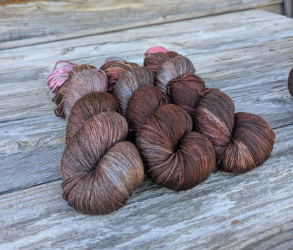 Strong at the Broken Places - Merino Silk Fingering Weight Yarn