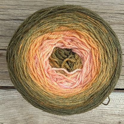 Marble Birthday Cake - 700 Yard MCN Gradient