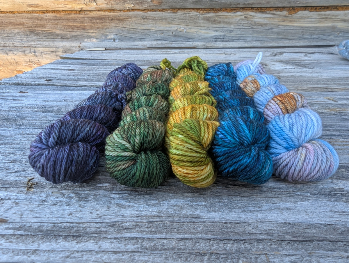 This Land is Your Land - Merino Cashmere Nylon DK Weight Gradient Set