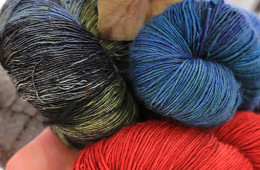 Luscious Hand-dyed Yarn