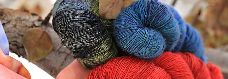 Luscious Hand-dyed Yarn